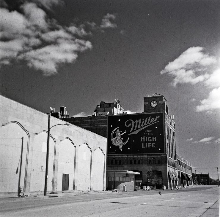 miller high life billboard