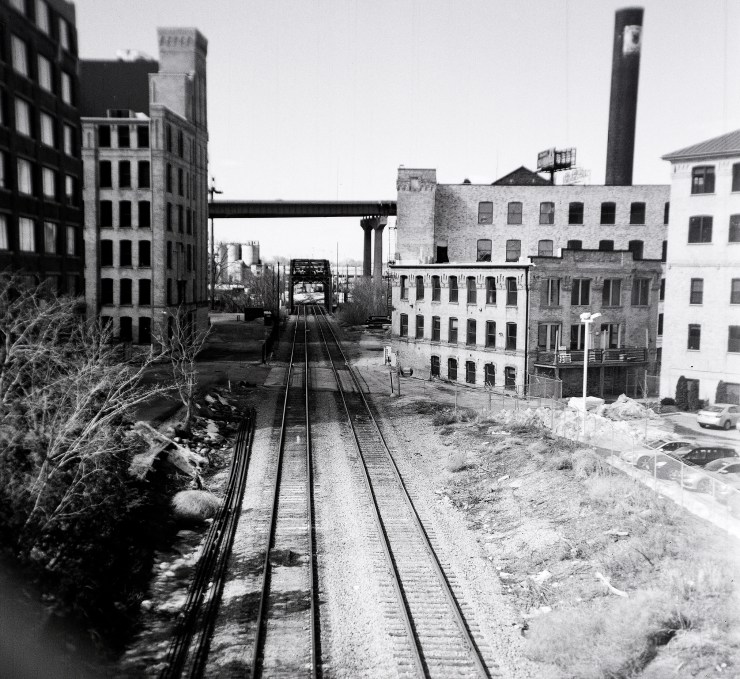 rail tracks from 6th